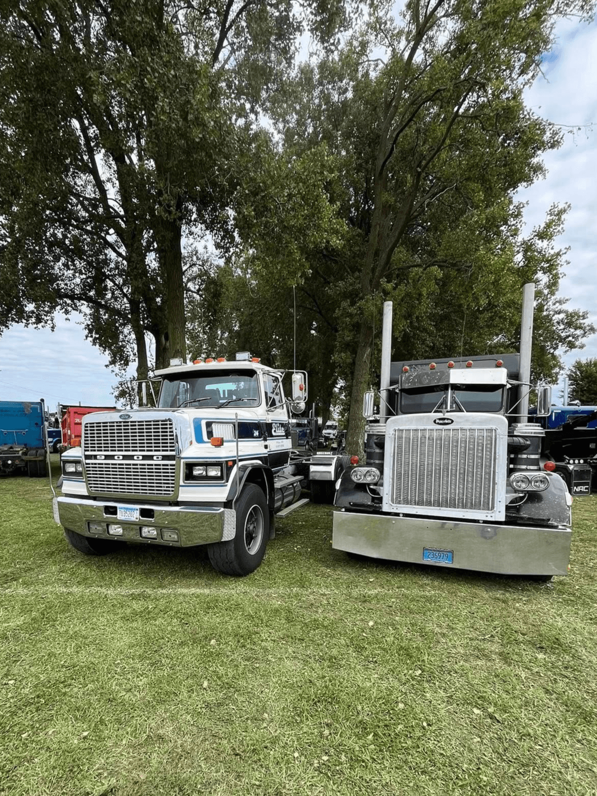 Elite Transport Group Kenworth milk tanker truck outside a dairy facility